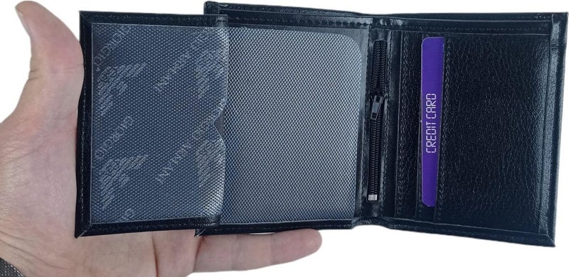 Başkent Çanta Başkent Bag Men's Black Belt Wallet Set  - Image 3
