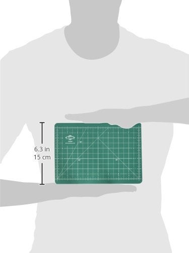 ALVIN Self-Healing Cutting Mat Kit 6"x8.5" Model GM0668 Double-Sided Mat with Art Knife, GBM Series, Gridded Rotary Cutting Board for Crafts, Sewing, Fabric - 6 inches x 8.5 inches - Image 3