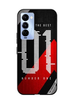 Protective Case Cover For Tecno Camon 18/18 P Number One Design Multicolour