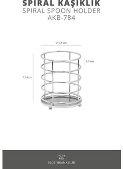 Ocean Home Chrome Lu x Helix Spoon Holder - pzsku/Z57EF2E7B219690EED642Z/45/_/1730636800/2ce2624a-dd4b-4b92-99d4-330daf244f19