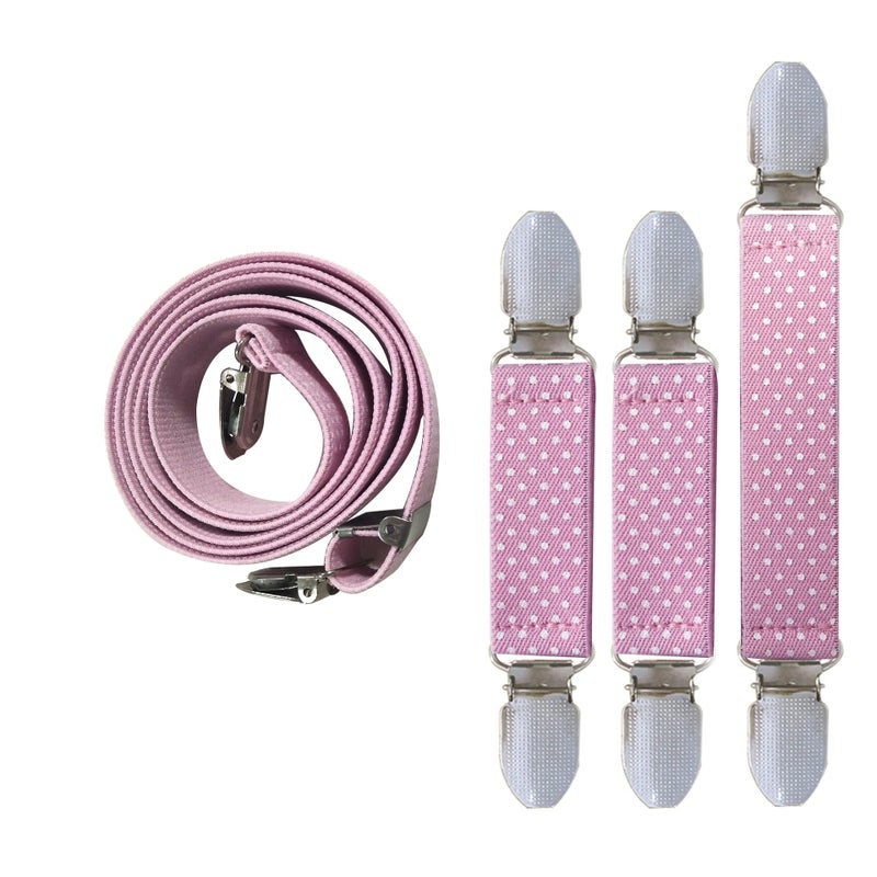 Supply Of Boys And Girls Gloves Non-Slip Belt Children'S Glove Clip Printing White Dot Suit - Image 5