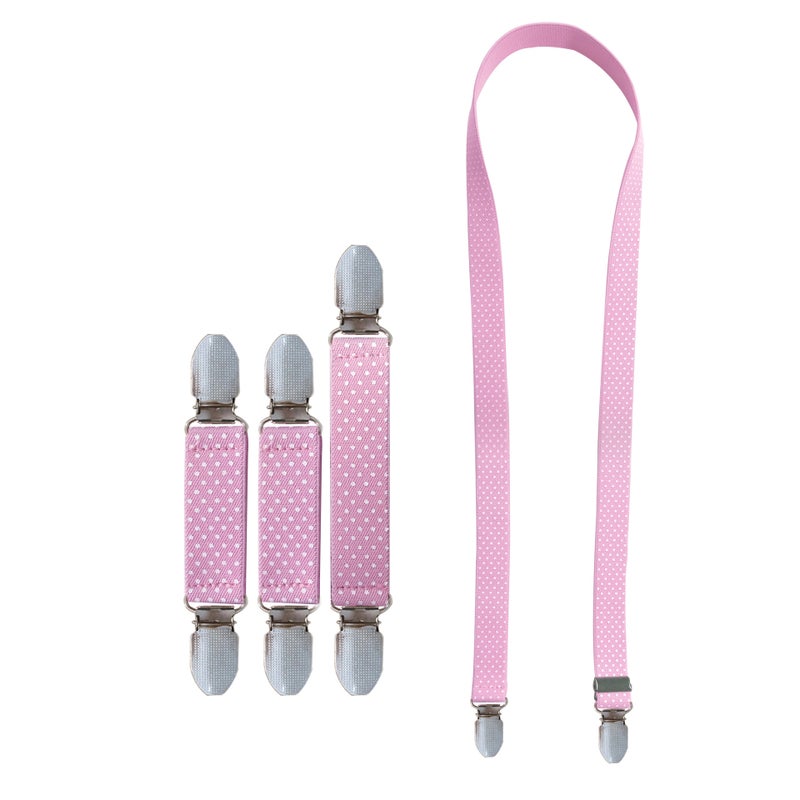 Supply Of Boys And Girls Gloves Non-Slip Belt Children'S Glove Clip Printing White Dot Suit - Image 2