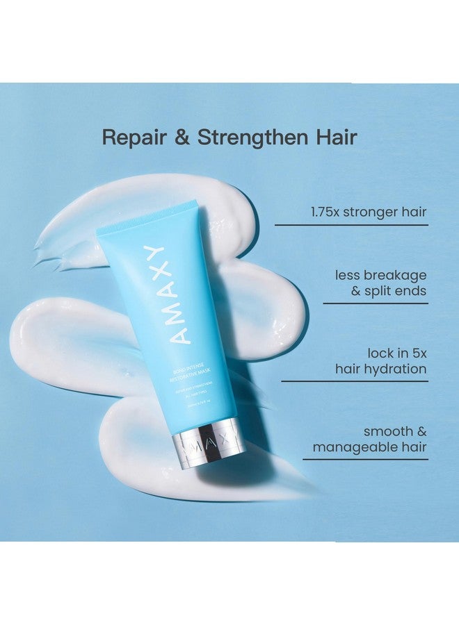 Bond Intense Restorative Hair Mask | Bond Repair & Deep Conditioner Treatment, Sulfate Free - 6.76 Fl Oz