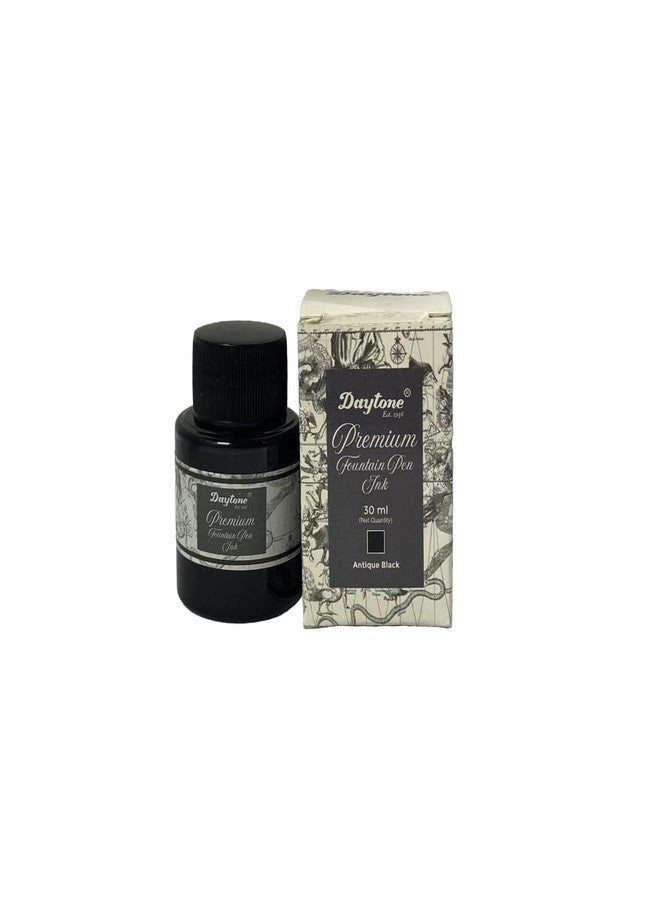 Daytone Premium Fountain Pen Ink (Double Pack of 2) (Antique Black, 30 ml Each) - Image 3