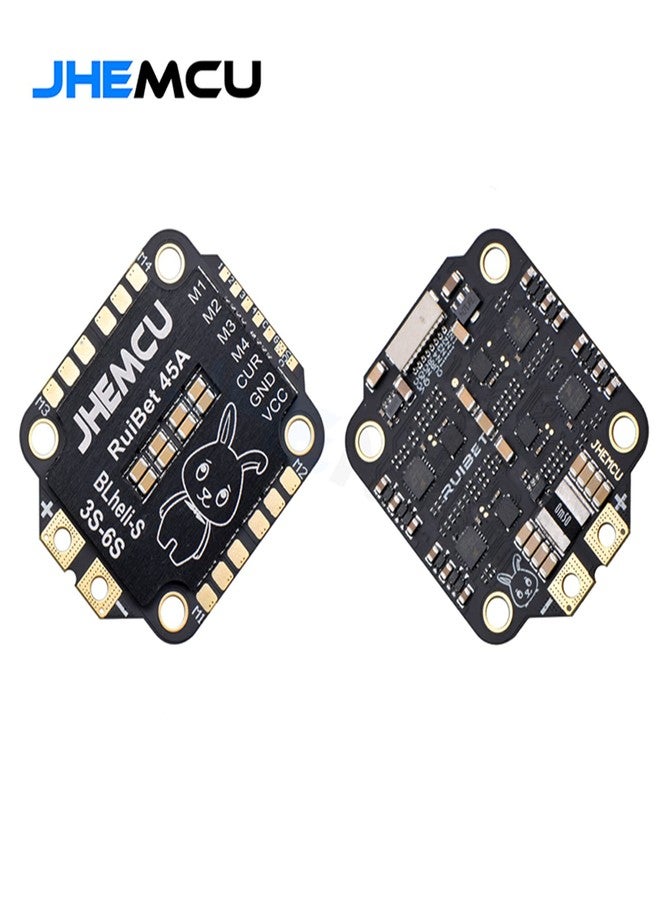 GoolRC جول آر سي JHEMCU روي بيت 45A BLHELI_S Dshot600 3-6S بلا فرش 4 في 1 ESC 30X30 مم لوحدة تحكم الطيران FPV فريستايل أجزاء DIY - Image 2