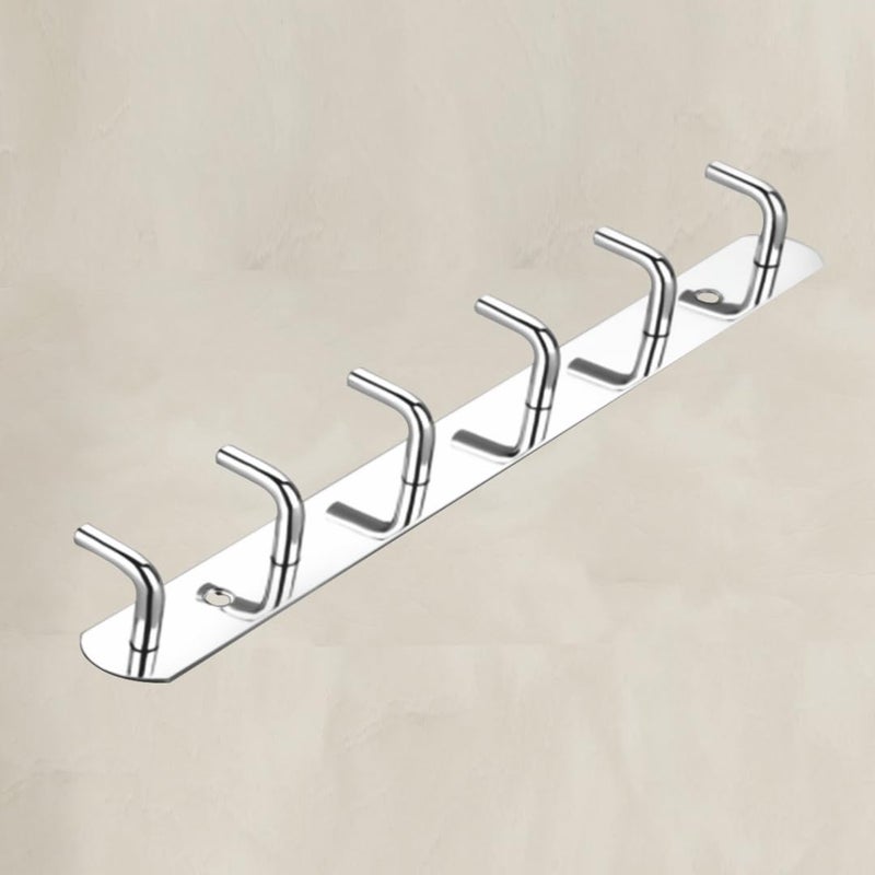 ESSE18 ESSE18 Wall Hook for Hanger Clothes Stainless Steel Hooks Khunti Hook for Bathroom Clothes Hanger on The Door Cloth Hangers Hook Bath Towel Hook Door Hooks 8 Legs Pin Round Hook  - Image 3