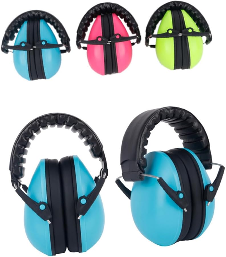 Adjustable Baby Noise Cancelling Earmuffs Soft Padding for Infant Sleep and Study Protection - Image 1