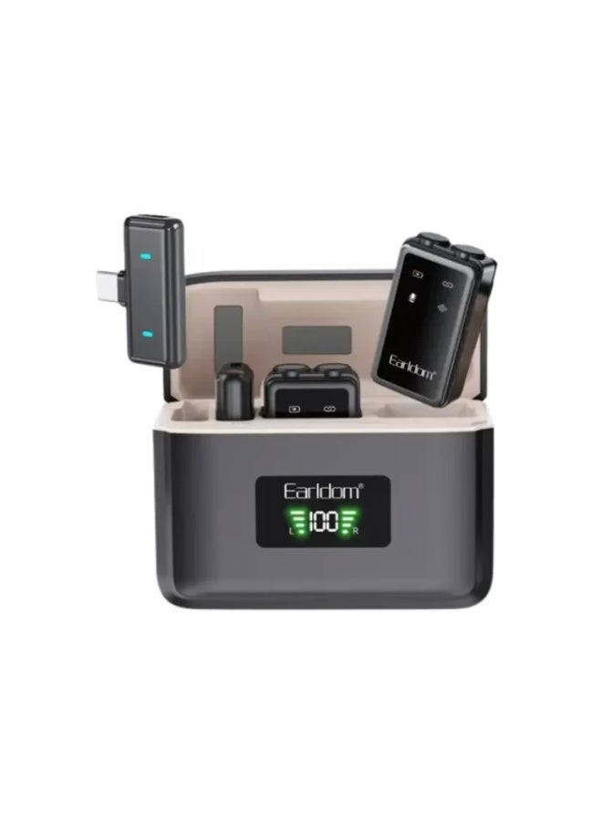 Earldom ET-MC14 2.4GHz Wireless Lavalier Microphone - Image 1