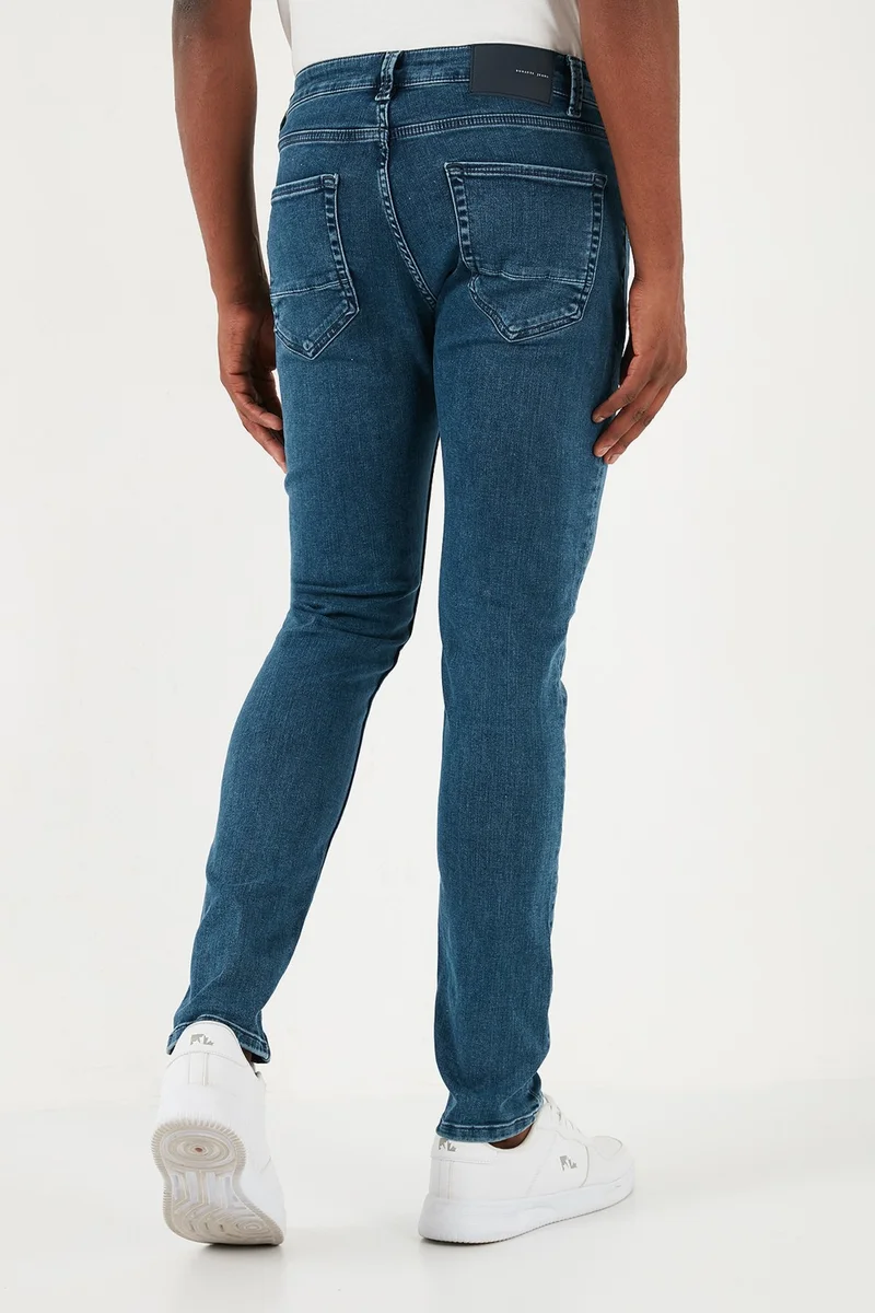 Buratti Stretch Cotton Slim Fit Normal Waist Skinny Leg Jeans Men's Jeans 1131S12NAPOLI