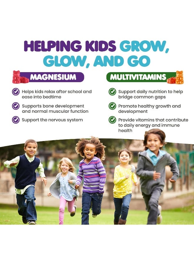 Dr. Moritz جواهر المغنيسيوم للأطفال بنكهة البرتقال (120 حبة) وجواهر متعددة الفيتامينات للأطفال (120 حبة) - دعم الاسترخاء والصحة - فيتامينات نباتية للأطفال بدون مواد معدلة وراثيًا - Image 4