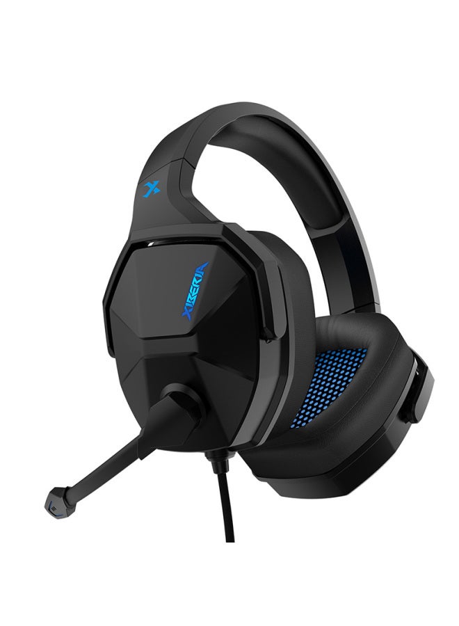 Xiberia V13 Gaming Headset, Over-ear, For Computer And Mobile Phones, With Microphone, Wired E-sports Headset, Black - Image 3