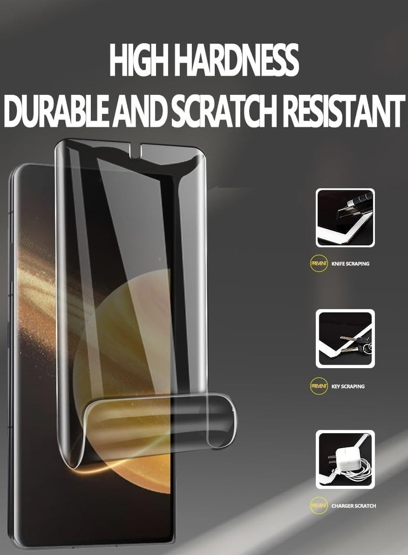 Privacy Screen Protector Compatible with Honor Magic V3,Anti Spy TPU External Screen Protector 1 Pack + Anti Spy Inner Screen Protector 1 Pack, Anti Scratch, No Bubbles for Honor Magic V3