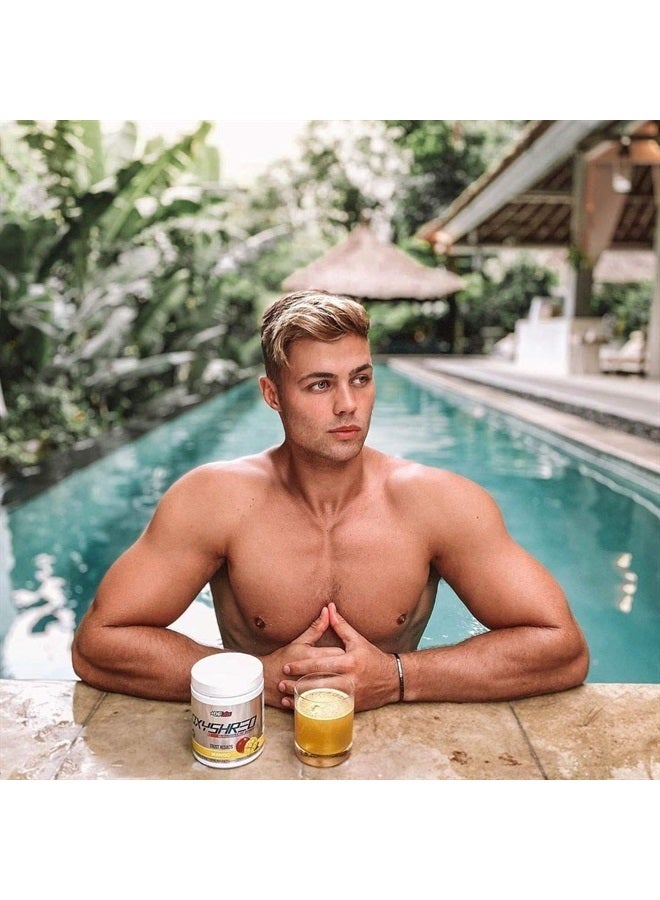 EHP Labs EHPlabs OxyShred Thermogenic Pre Workout Powder & Shredding Supplement - Clinically Proven Preworkout Powder with L Glutamine & Acetyl L Carnitine, Energy Boost Drink - Mango, 60 Servings - Image 3