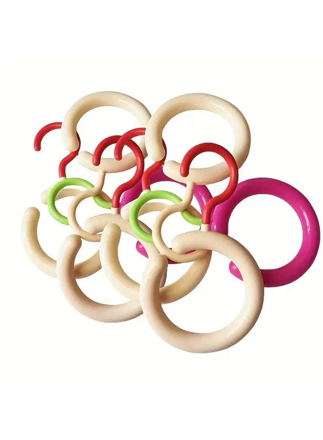 5 قطع من خطافات السقف اللاصقة القابلة للدوران، لا تحتاج إلى حفر، سهلة التركيب لتزيين المنزل وتعليق النباتات - Image 1