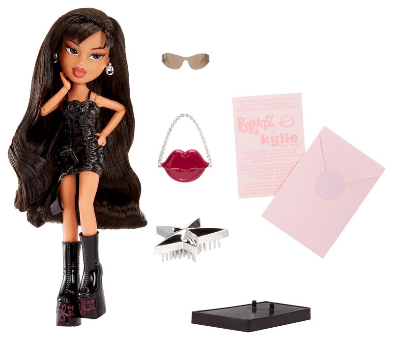 Bratz x Kylie Jenner - Day Fashion Doll - Collectible Doll with Daytime Outfit, Accessories and Poster - For Kids and Collectors Ages 6+ Years - Image 2