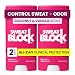 SweatBlock Clinical Strength Deodorant Antiperspirant for Women Coconut and Vanilla Scented 2 Pack AllDay Protection Against Sweat and Body Odor Gentle Daily Use Formula for Confidence and Freshness - Image 2