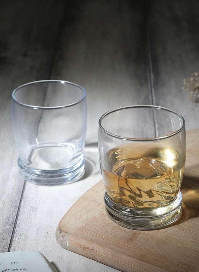 Luminarc Cortina Old Fashion Tumbler 310ml Set of 6, Clear, Standard