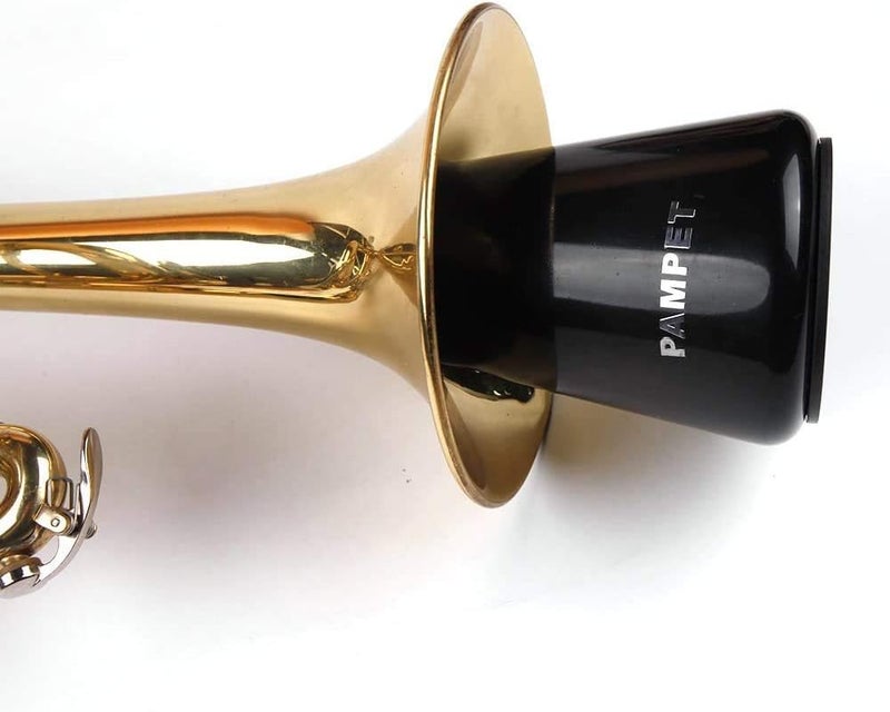 PAMPET Lightweight Practice Trumpet Mute Silencer，Trumpet Straight Mute (Black) - Image 3