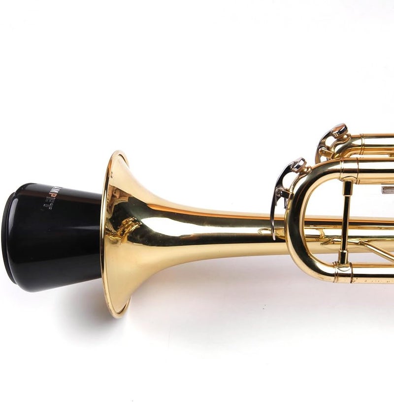 PAMPET Lightweight Practice Trumpet Mute Silencer，Trumpet Straight Mute (Black) - Image 5