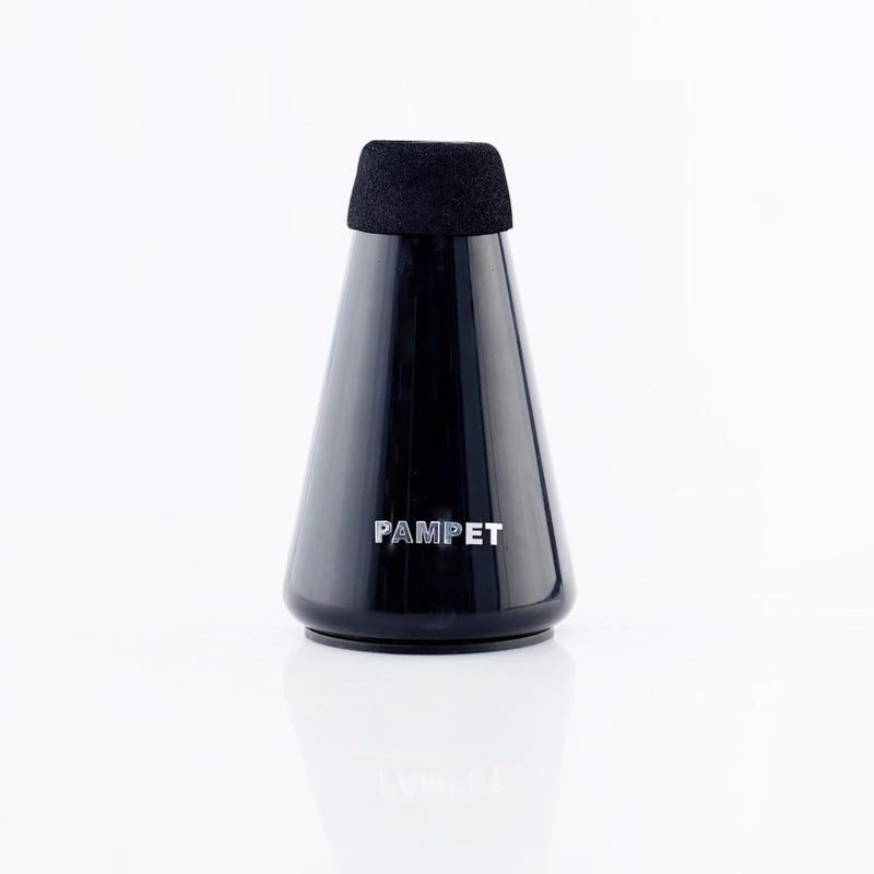 PAMPET Lightweight Practice Trumpet Mute Silencer，Trumpet Straight Mute (Black) - Image 1