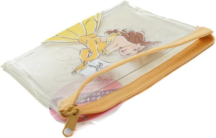 Daiso Disney Princess Flat Pouch - Yellow - Image 1