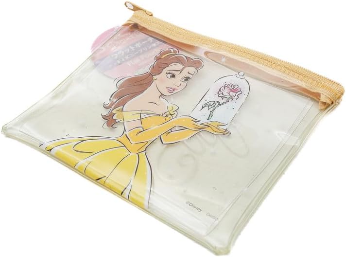 Daiso Disney Princess Flat Pouch - Yellow - Image 2