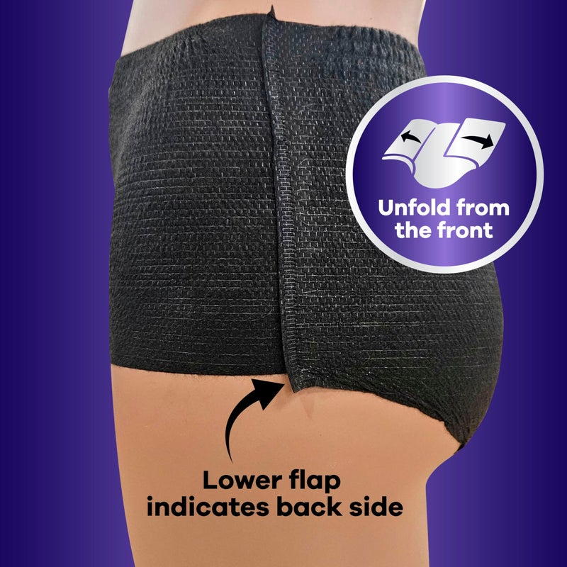 Always Discreet Overnight Adult Incontinence & Postpartum Bladder Leak Underwear for Women, Disposable, Small/Medium, 48 Count - Image 5