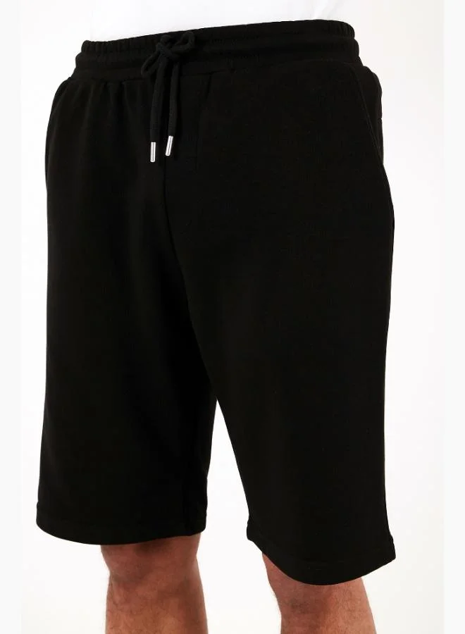 Buratti  Buratti Cotton Waist-Tie Pocket Regular Fit Short Men's SHORT 5908042 for Men | Best Price UAE