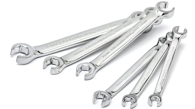 GEARWRENCH 6 Piece Flare Nut Metric Wrench Set | 81906 - Image 2