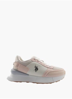 U.S. Polo Assn. Women's Panelled Lace-Up Sneakers  - Image 2
