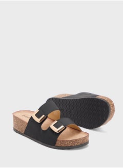 Ginger Chunky Trim Double Strap Sandal  - Image 4