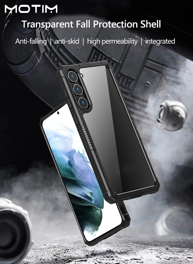 Motim Samsung Galaxy S23 Case Cover, Mil-Grade Anti-Drop Case, TPU Bumper Airbag Shockproof Anti-Scratch Cover, Solid Camera Protection, Samsung S23 Protective Case - Image 4