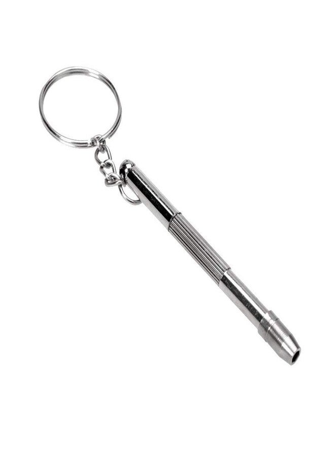 Fozti Mini Screwdriver Eyeglass Repair Tool (Silver, 2.4 inch) - Image 1