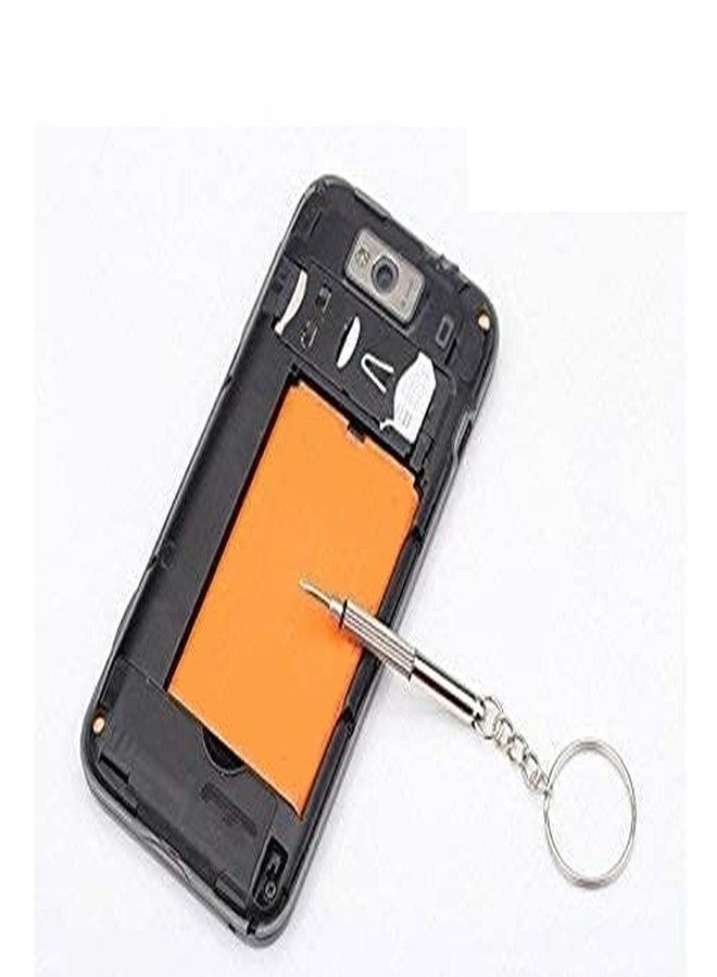Fozti Mini Screwdriver Eyeglass Repair Tool (Silver, 2.4 inch) - Image 3