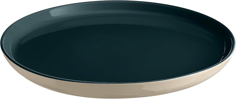 Emile Henry EVERYDAY COLLECTION Ceramic 11 Dinner Plate Ocean  Cream - Image 1