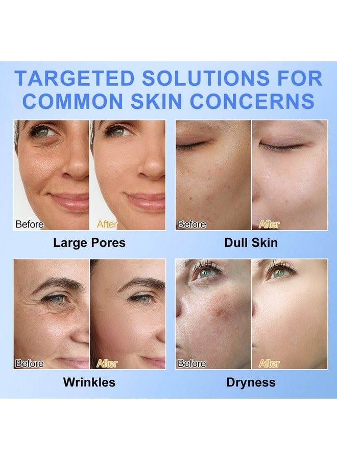 HUALIJIA Collagen Face Mask, 6 Pack Overnight Collagen Mask For Women, Deep Collagen Anti Wrinkle Lifting Mask For All Skin Types, Pore Minimizing, Elasticity Improvement, 34G X6Ea - Image 2