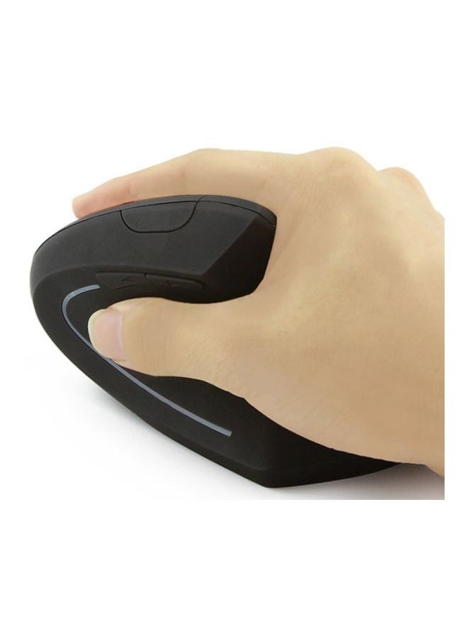 NIBEMINENT Ergonomic Wireless Vertical Mouse Black  - Image 2