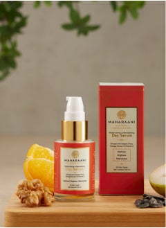 Maharaani Anti-aging Day Serum - Kakadu Plum Vitamin C & Vitamin E Infused Natural, Ayurvedic Glow serum | Hydrate, Brighten, & Protect Your Skin | Natural Vitamin C Serum for Face | 30ml  - Image 2