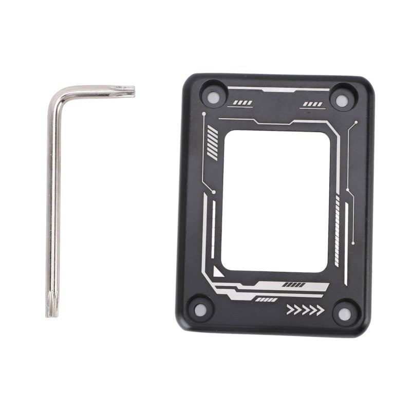 CPU Fixing Buckle Aluminum Alloy Anodized - Warping Prevention CPU Straightening Tool for Intel 12th 13th 14th Gen CPUs LGA1700 Motherboards - Image 1
