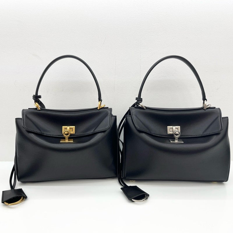 Rodeo * First Layer Cowhide Buckle Kelly Bag Leather Tote Bag Fashion Trend Shoulder Slung Handbag Women - Image 5