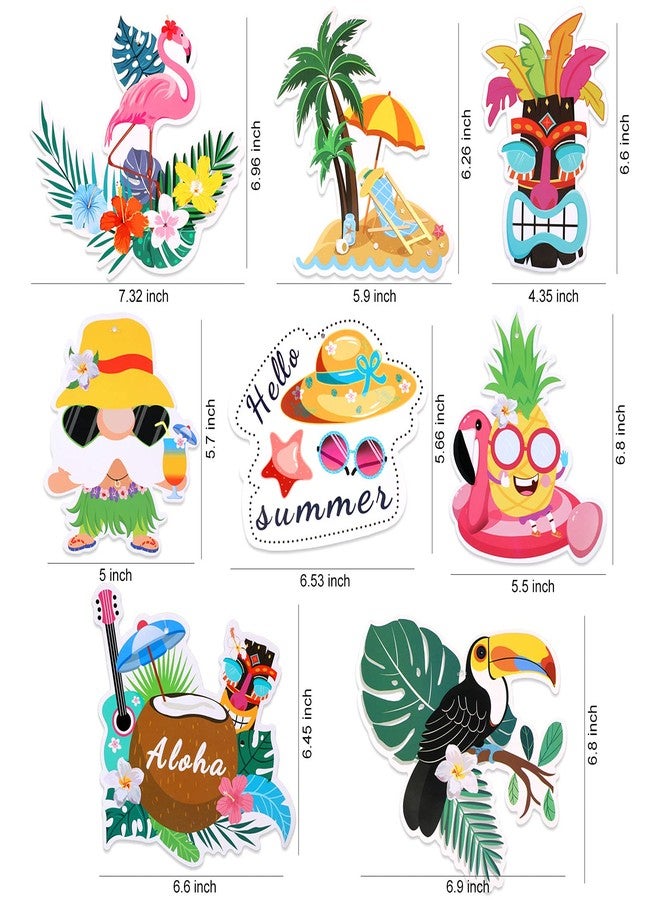 HOWAF 30 Pcs Hawaiian Tropical Luau Birthday Party Hanging Swirls Hibiscus Flower Parrot Flamingo Foil Swirl Decorations Ceiling Decorations for Luau Tiki Aloha Beach Summer Party Decoration Supplies - Image 3