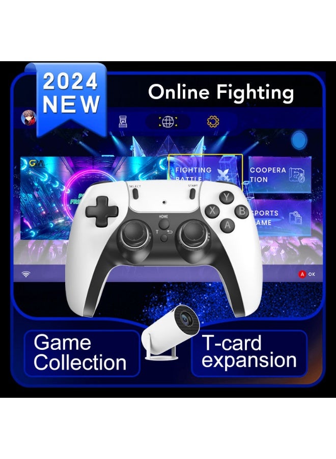 HY01 Game Console Wireless Handle Double-person Networking Arcade Home TV Android Projector Plug And Play-Model:HY01 - Image 5