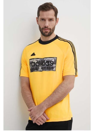 TIRO yellow patterned t-shirt
