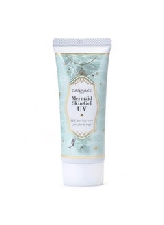 CANMAKE Canmake Mermaid Skin Gel 1.4 oz (40g) Sunscreen, Off with Face Wash (C01 CICA*Mint)  - Image 1