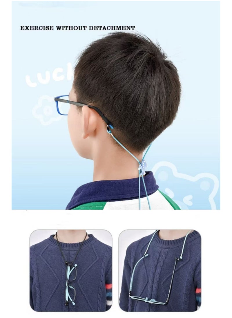 Generic 6Pack of Children's Glasses With Hat With Mask Strap Adjustable Stretch for Boys and Girls  - Image 4