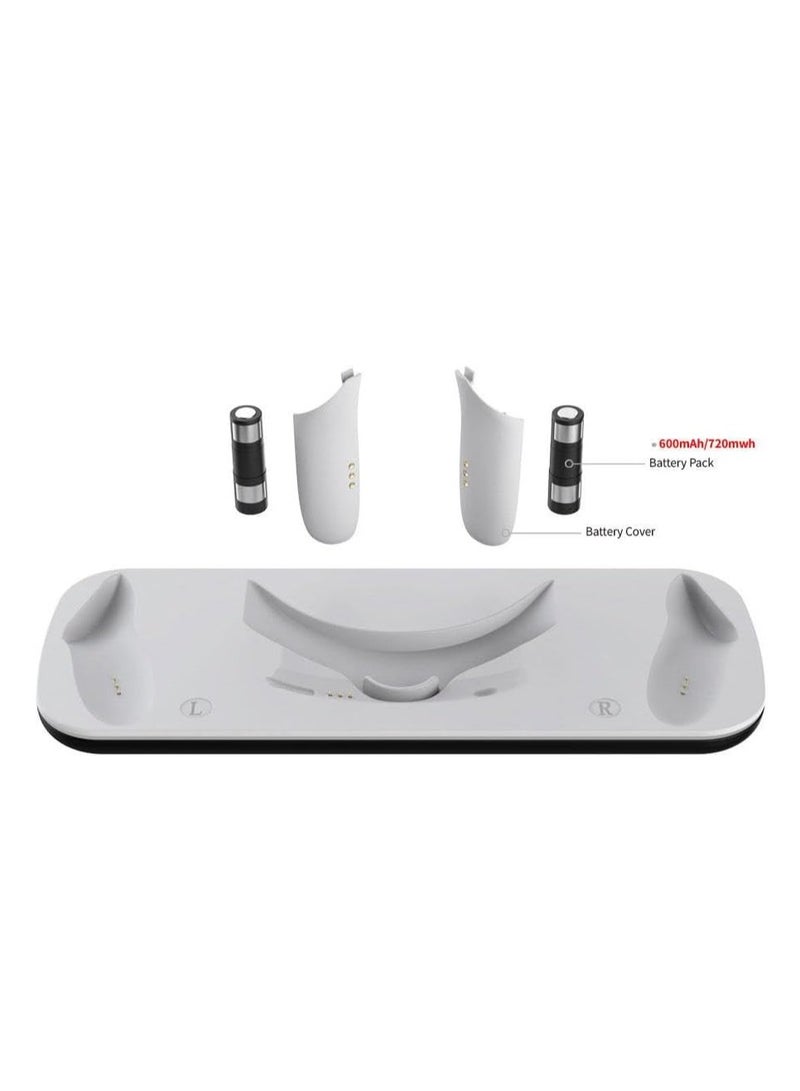 Charging Station for Quest 3, Charging Station for Quest 3 Accessories, Headset and Controller, Wall Mount, Charging Station for Quest 3, White - Image 5