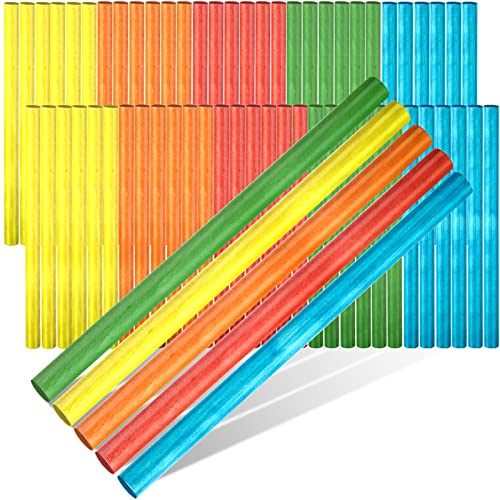 Yookeer 30 Pcs Rhythm Sticks for Kids Bulk 5 Colors Wooden Lummi Sticks Music Toys Percussion Instruments for Kids Toddler Present Girls Boys Classroom Play Music Learning20 cm 8 Inches - Image 1
