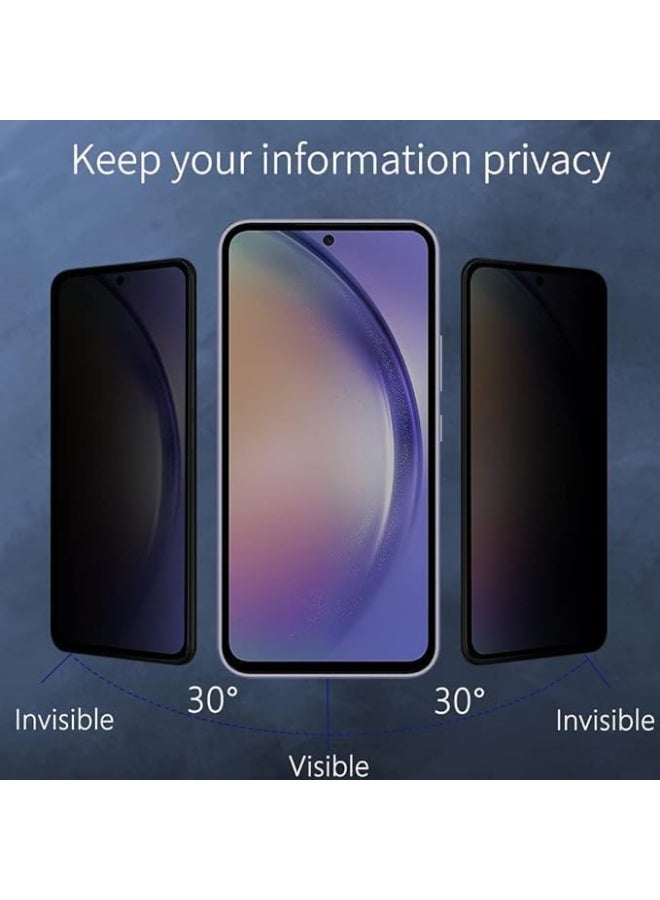 Privacy Screen Protector Compatible with Samsung Note 10 Tempered Glass Film, Anti Spy Anti-Scratch Gloss Finish Scratch Resistant High Sensitivity, (Does not support fingerprint) - Image 4