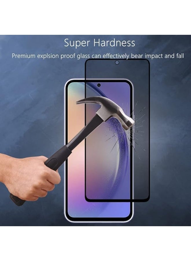 Privacy Screen Protector Compatible with Samsung Note 10 Tempered Glass Film, Anti Spy Anti-Scratch Gloss Finish Scratch Resistant High Sensitivity, (Does not support fingerprint) - Image 2