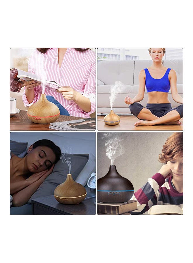 نيبمينينت جهاز ترطيب هواء وموزع روائح خشبي محبب للاستخدام المنزلي أسود - Image 4